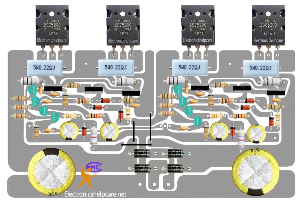 stk amplifier circuit diagram