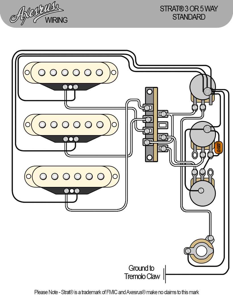 stratocaster schematic diagram