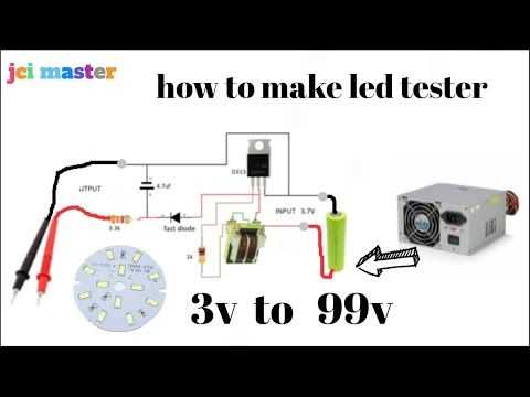 super led tester circuit diagram