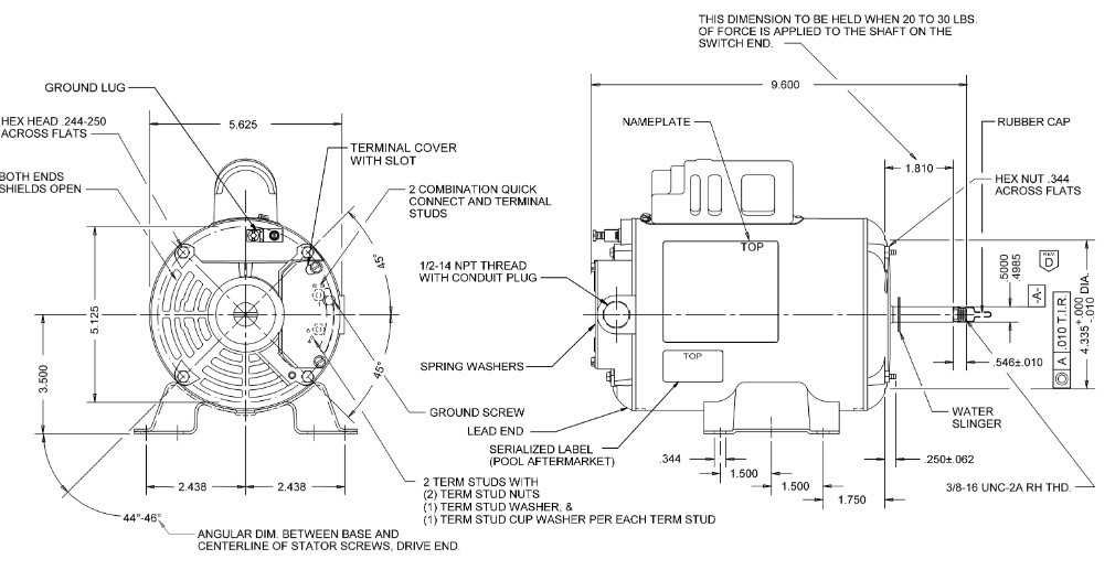 115 volt motor wiring diagram
