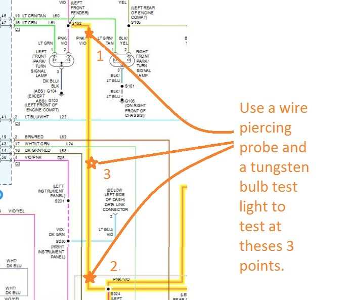 tail light wiring diagram dodge