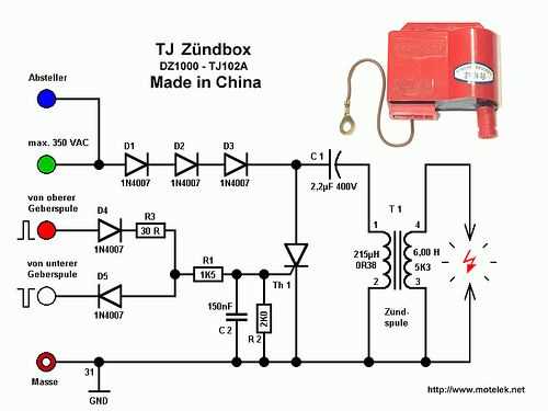 tci ignition circuit diagram