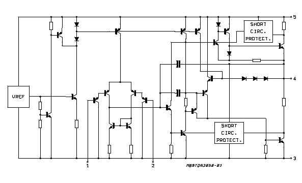 tda2050 amplifier circuit diagram