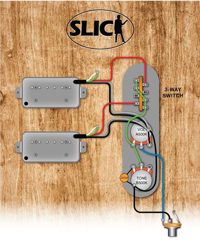 telecaster humbucker wiring diagram