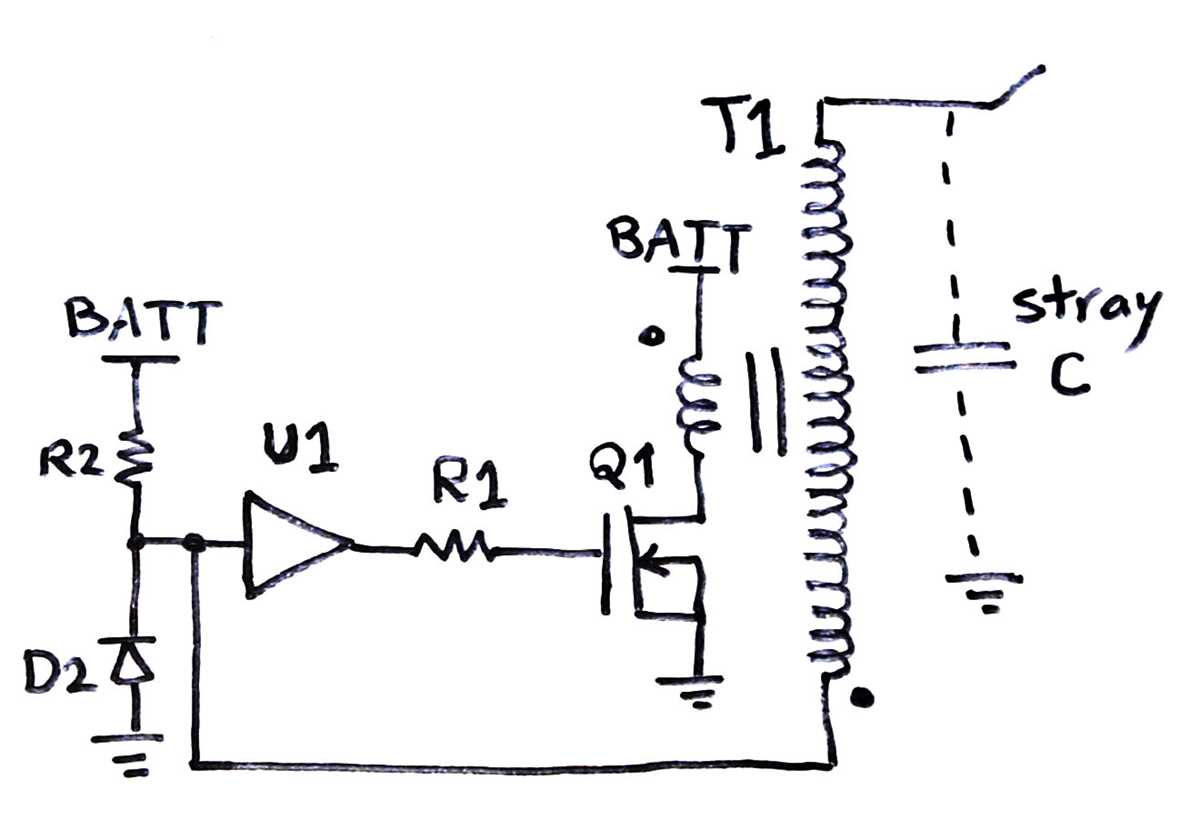 tesla coil circuit diagram explanation