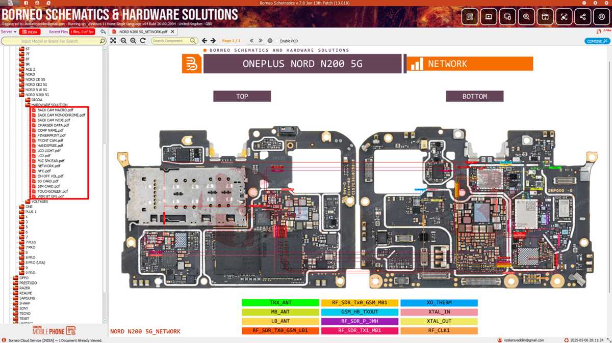 oneplus 3 schematic diagram