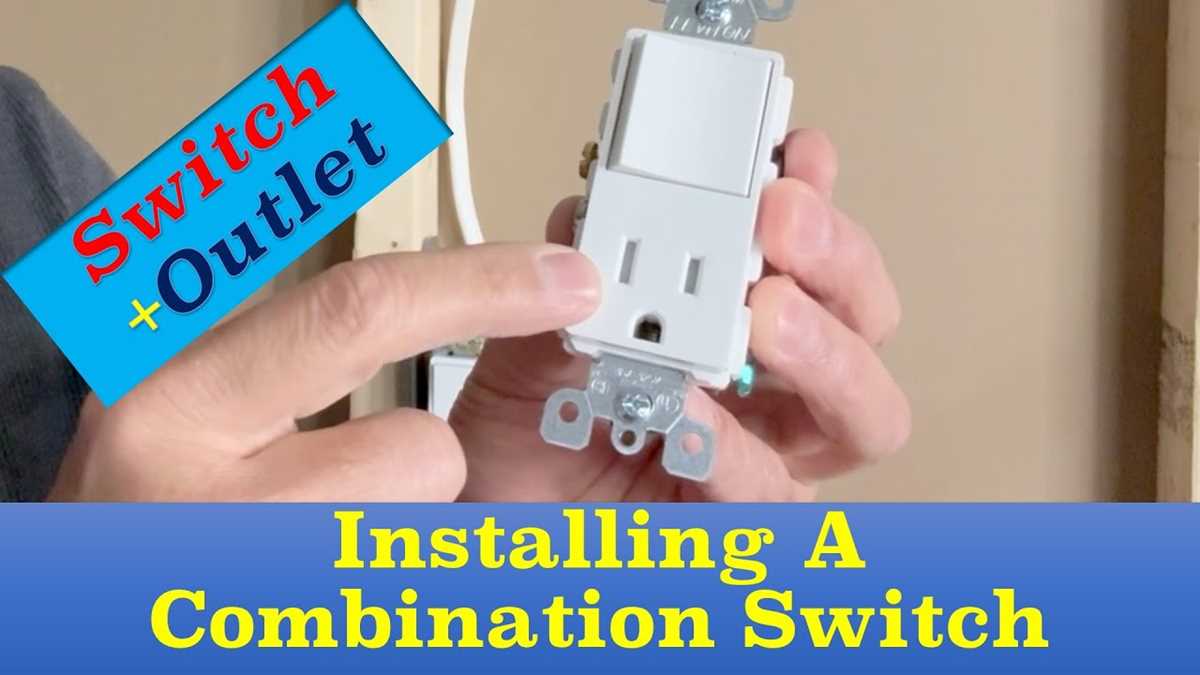 combination switch outlet wiring diagram