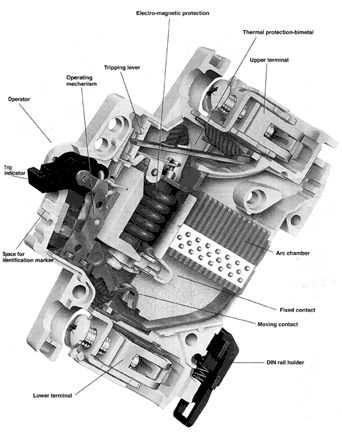 thermal circuit breaker diagram