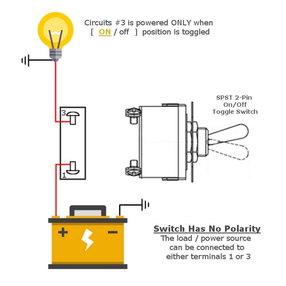 2 position toggle switch wiring diagram