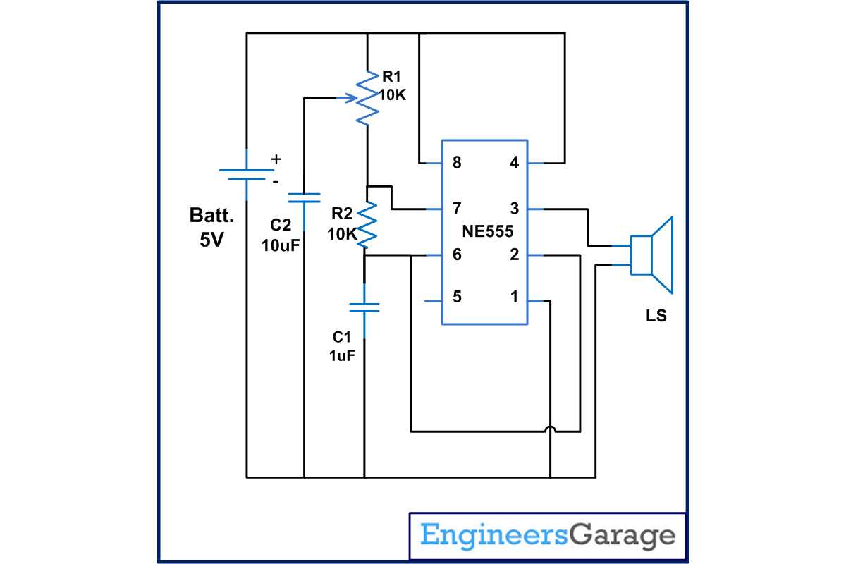 tone generator schematic diagram