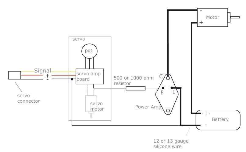 brushless esc circuit diagram