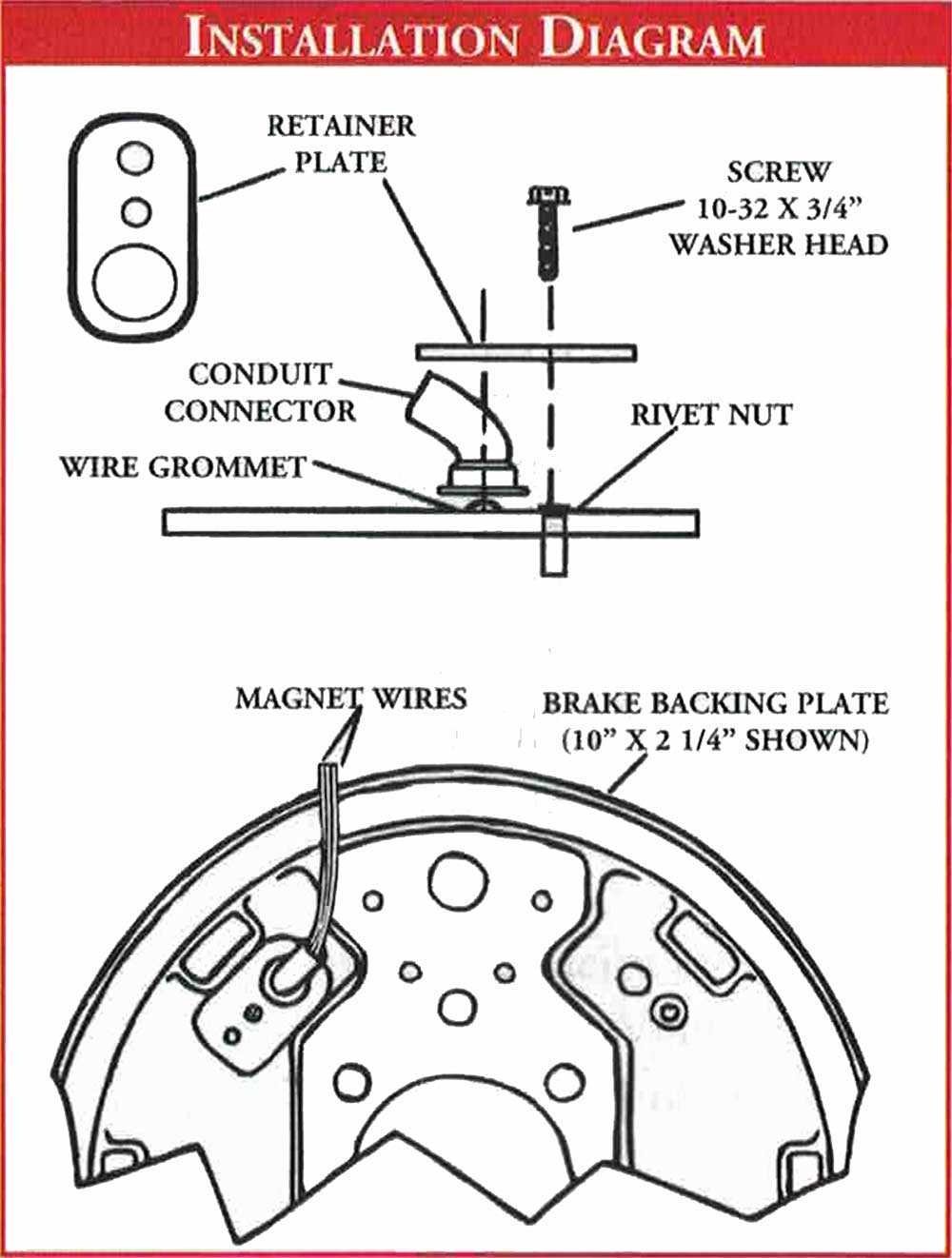 trailer electric brakes wiring diagram