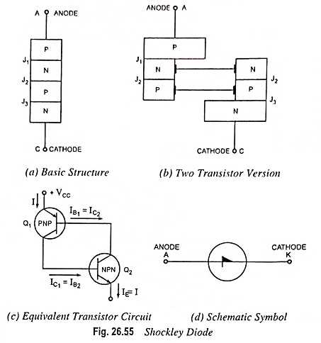 shockley diode schematic diagram