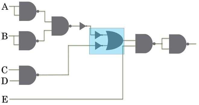 nand gate circuit diagram