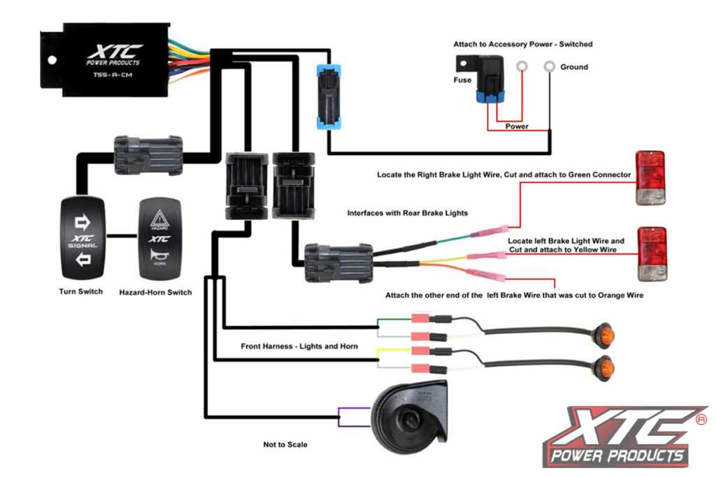 turn signal brake light wiring diagram