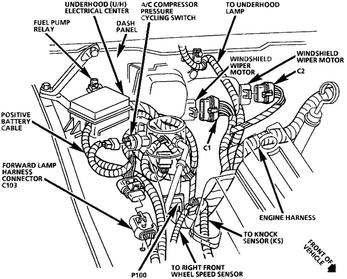 1994 chevy silverado engine wiring harness diagram