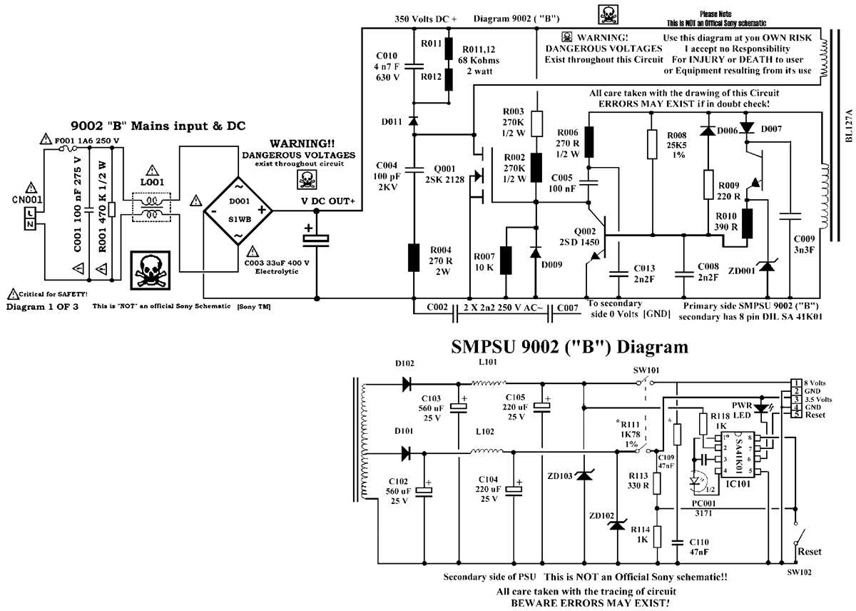 ps2 circuit diagram