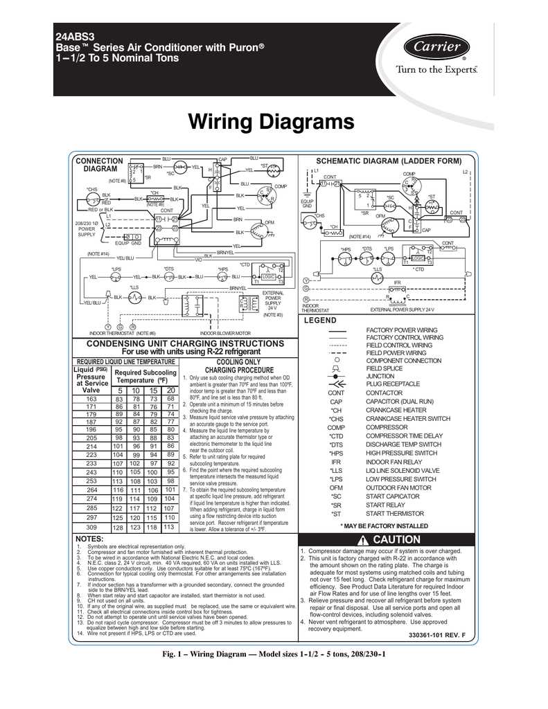 air conditioner diagram wiring