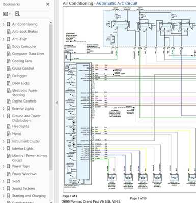 2006 pontiac grand prix stereo wiring diagram