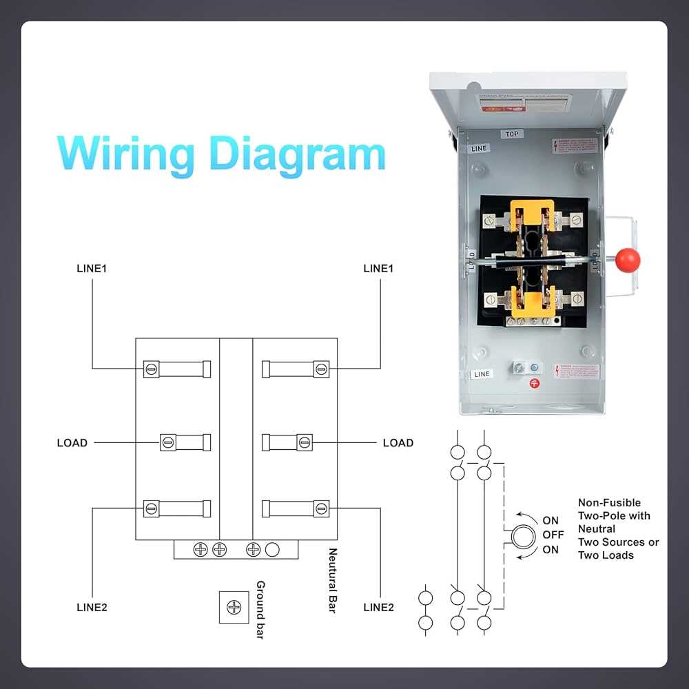 square d manual transfer switch schematic diagram