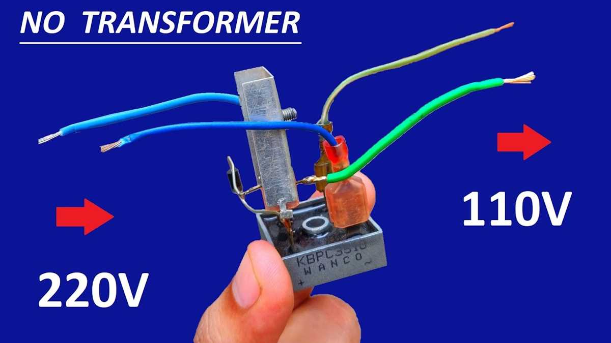 220 volt to 110 volt wiring diagram