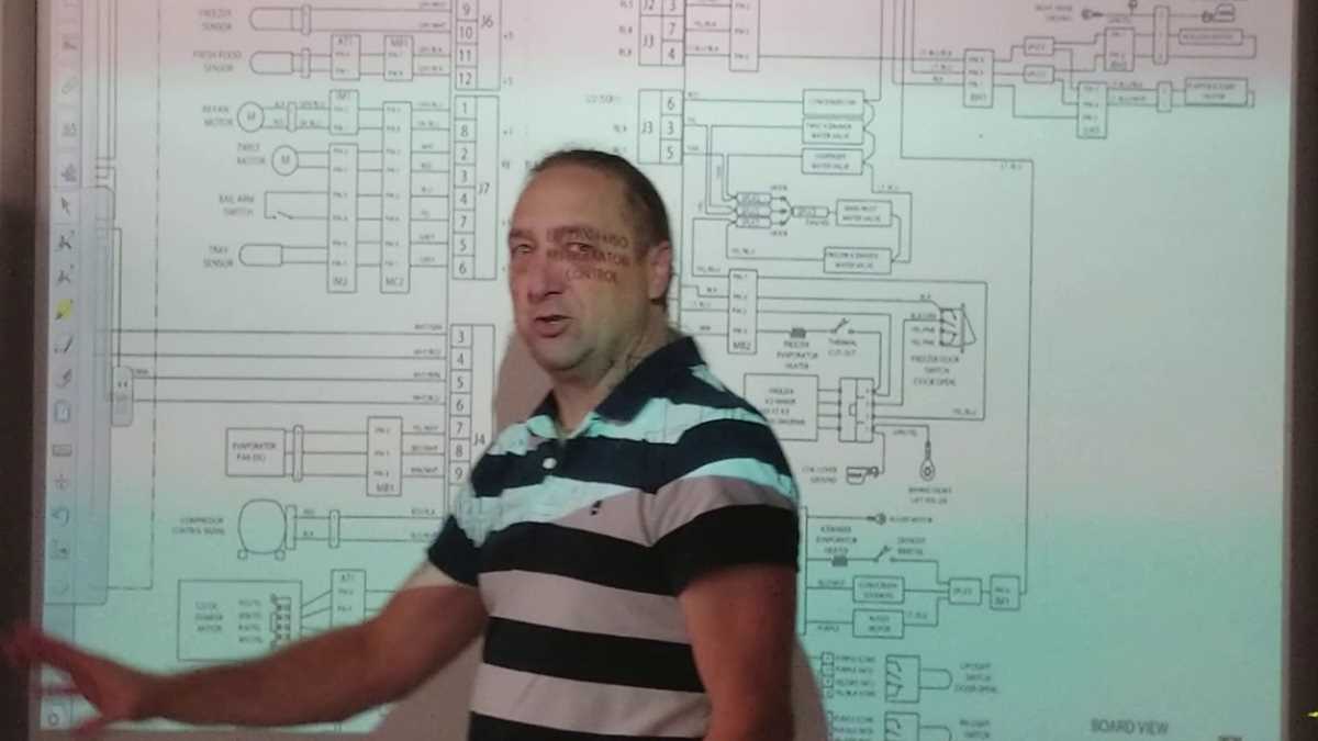 kenmore fridge wiring diagram