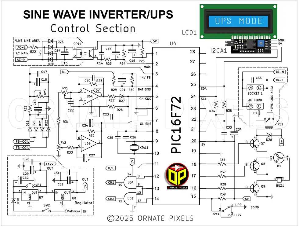 ups inverter circuit diagram