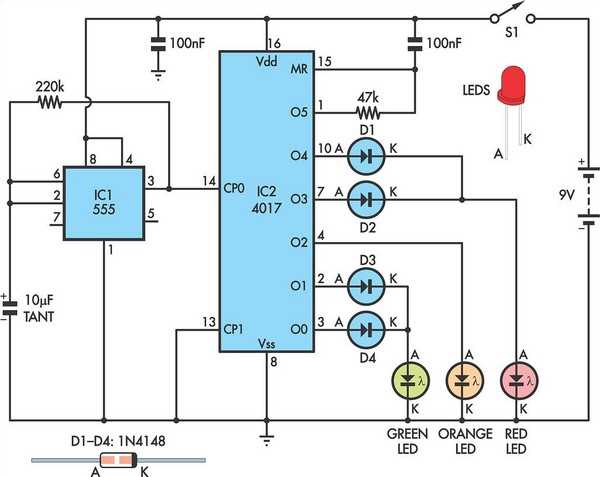 timing light circuit diagram