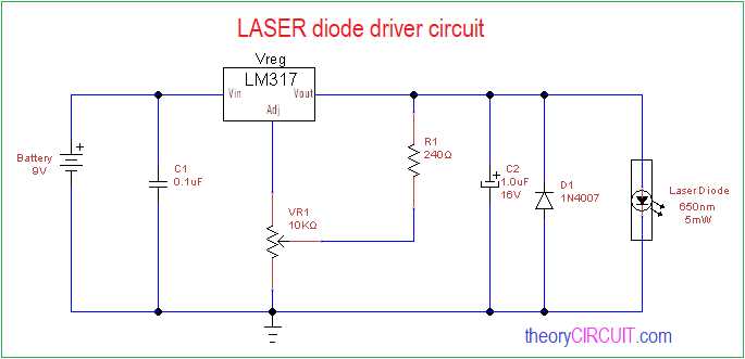 laser circuit diagram