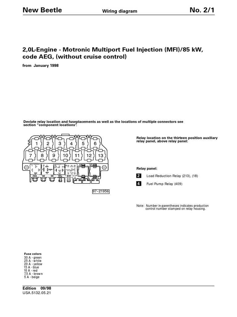 1979 vw beetle fuel injection wiring diagram
