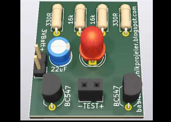 simple capacitor tester circuit diagram