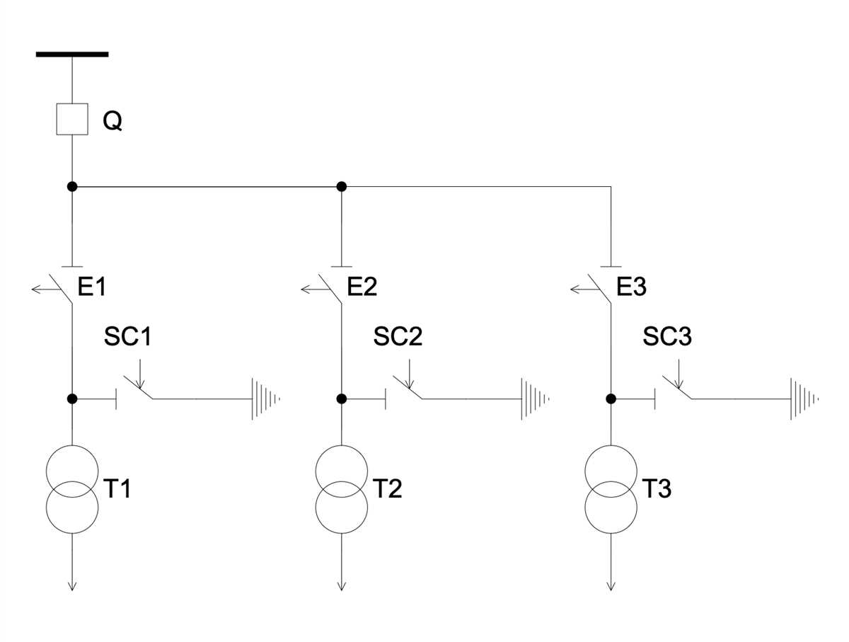 vacuum circuit breaker symbol for single line diagram