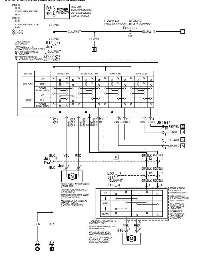 2003 ford explorer power window wiring diagram
