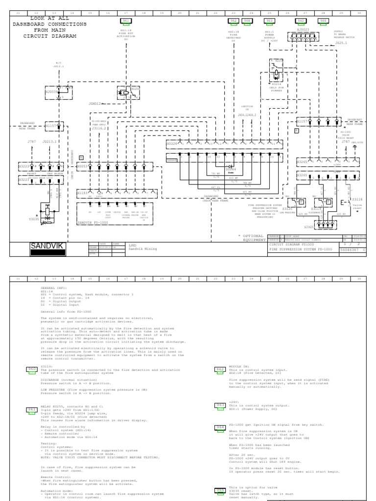 fire suppression system schematic diagram