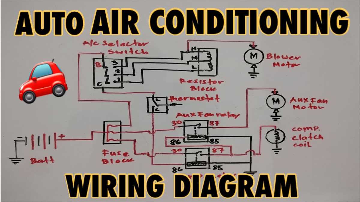car aircon wiring diagram