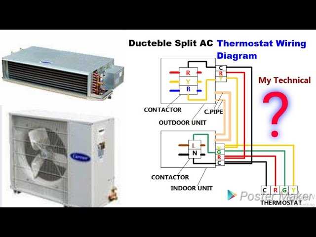 hvac thermostat schematic diagram