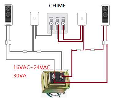ring doorbell circuit diagram