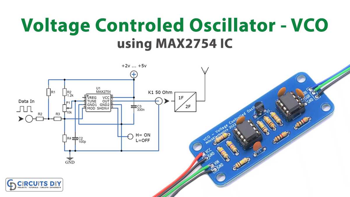 voltage controlled oscillator circuit diagram