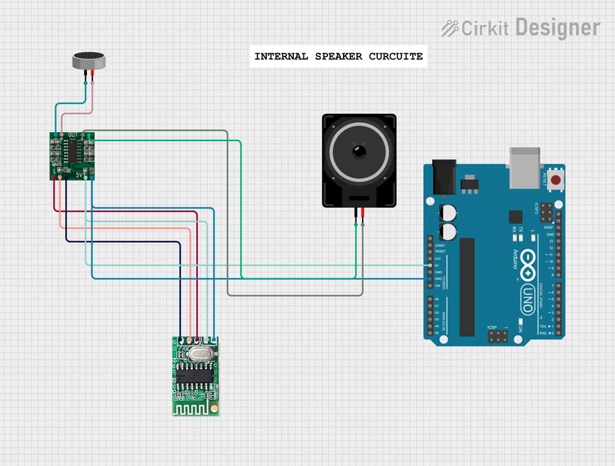 circuit diagram of speaker system