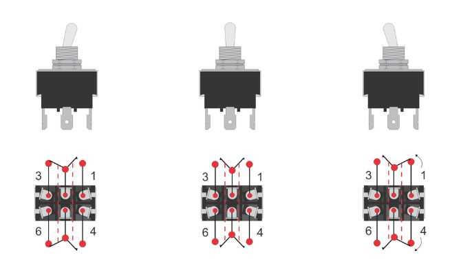 3 pin on off on toggle switch wiring diagram