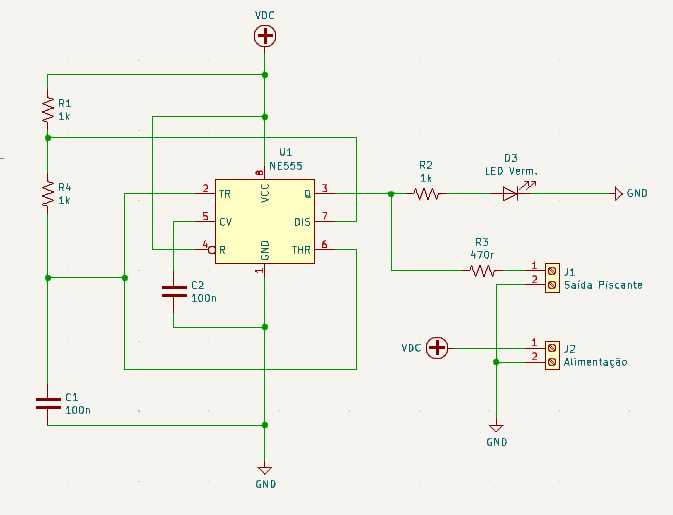 555 timer oscillator circuit diagram