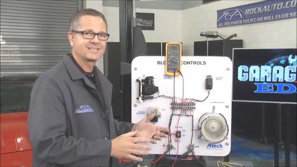 wiring diagram for ac blower motor