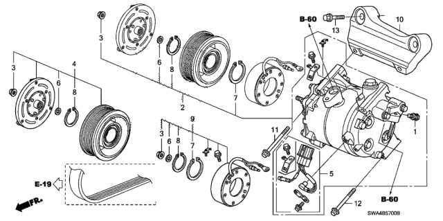 2009 honda crv ac wiring diagram
