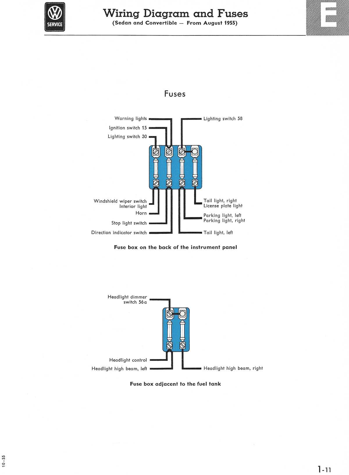 1966 vw beetle wiring diagram