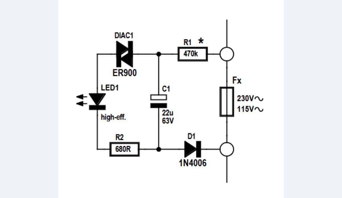 what does a fuse look like in a circuit diagram
