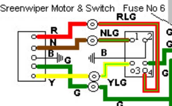 wiper wiring diagram