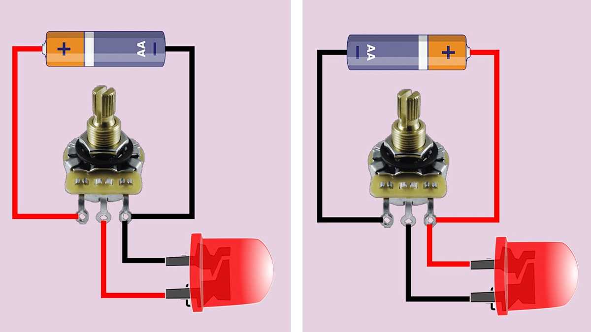 wiring diagram potentiometer
