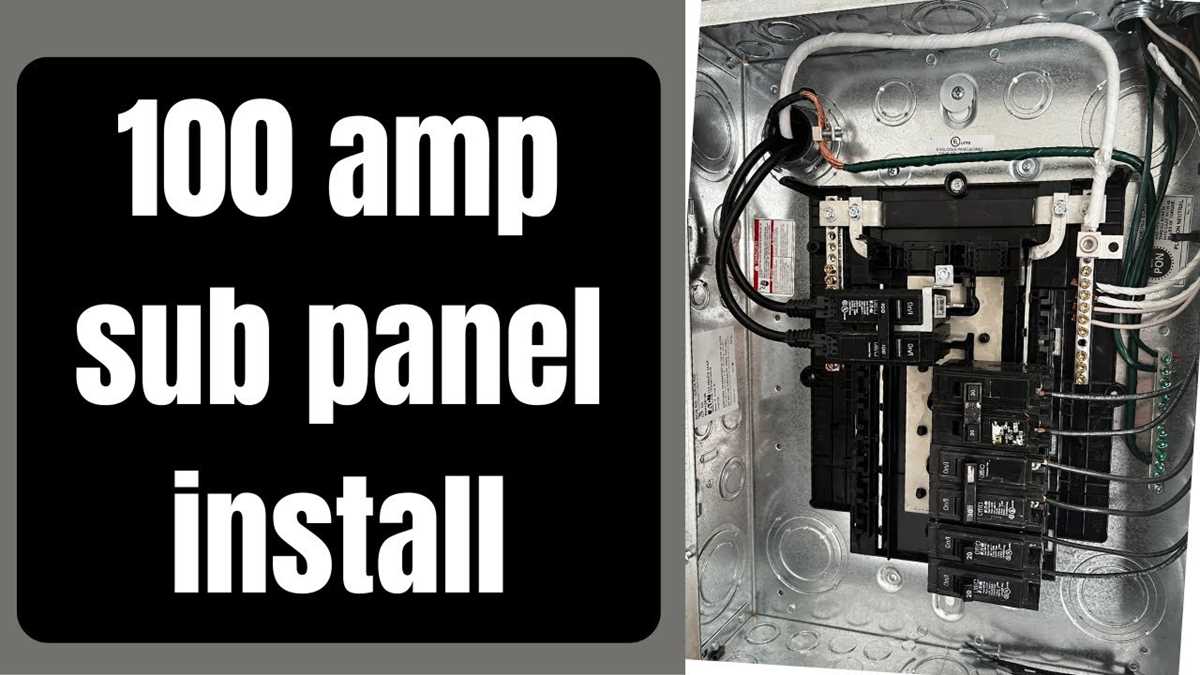 wiring sub panel diagram