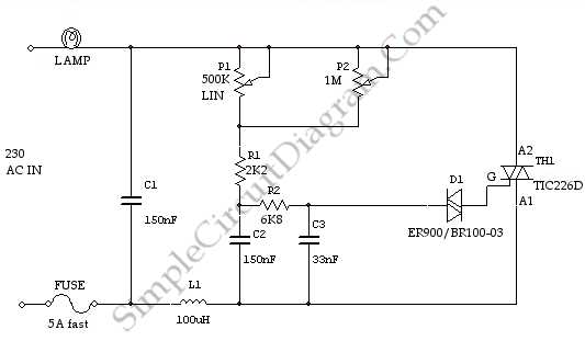 led dimming circuit diagram