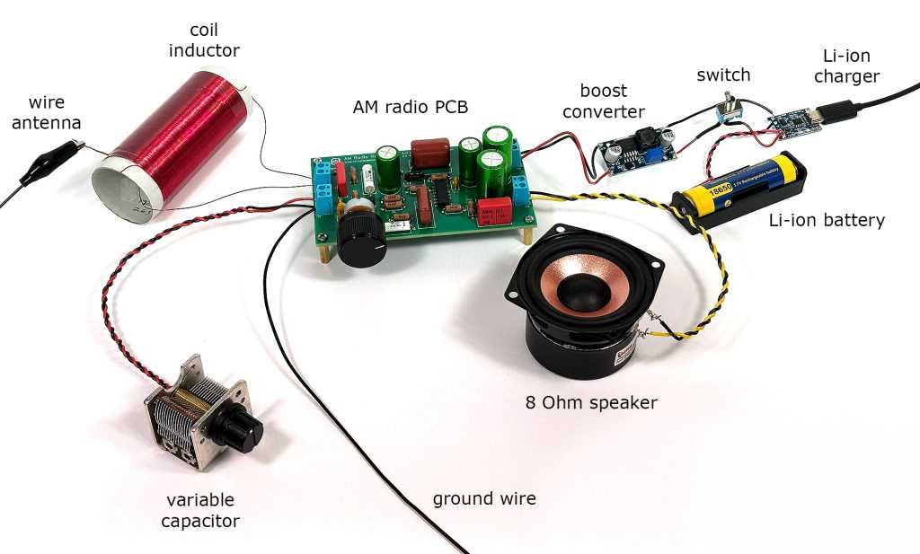am transistor radio schematic diagram